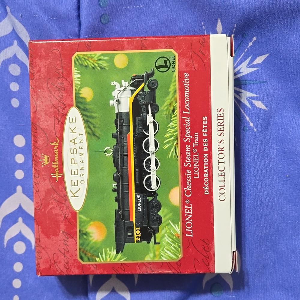 Hallmark train ornament